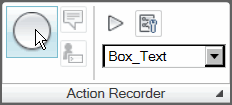 Action Recorder panel