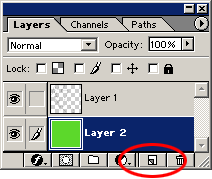 Create a new layer