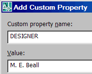 Add Custom Property