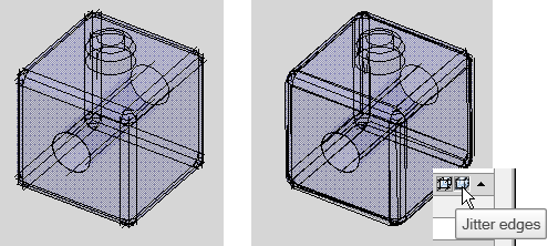 Overhang and Jitter