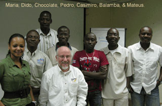 Students in Angola