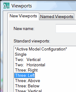 Standard viewports