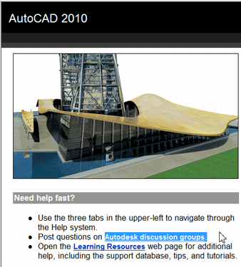 Autodesk discussion Groups