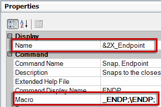 Name and Macro Properties