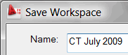 Save Workspace