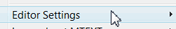 Editor Settings