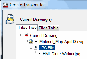 Create Transmittal