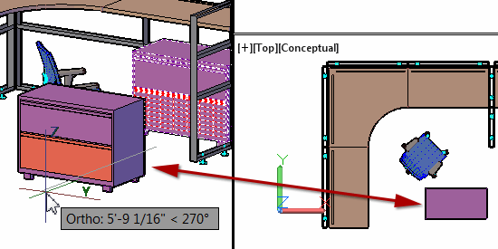 Objects seen in different views