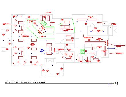 What Does A Sprinkler System Look Like On Cad Floor Plan