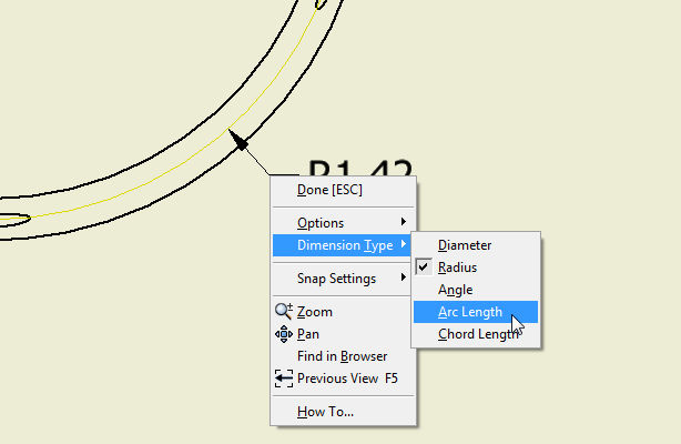 is there an arc length function? - Autodesk Inventor - AutoCAD Forums