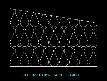 Batt Insulation Hatch - Page 2 - AutoCAD Forums