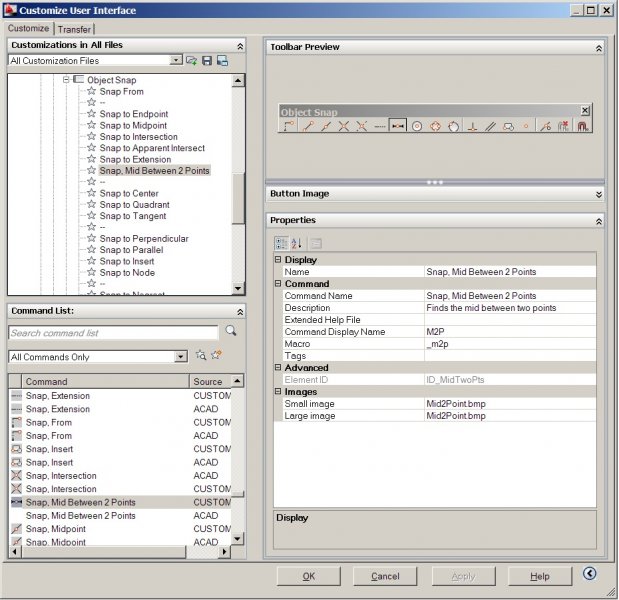 Mid Between Two Points Shortcut - AutoCAD Beginners' Area ...