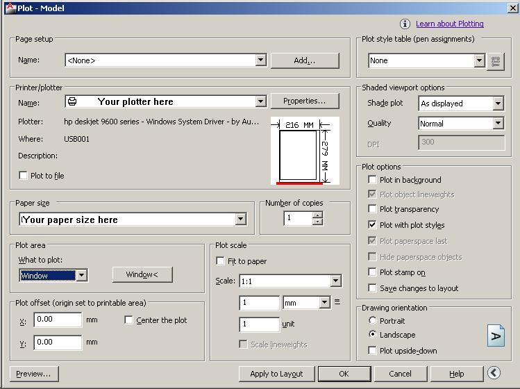 getting it to print 1:1 correctly - AutoCAD Beginners' Area - AutoCAD ...