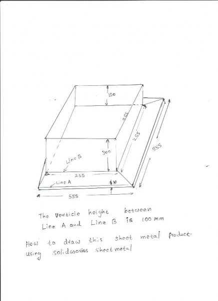  Sheet metal drawing - SolidWorks - AutoCAD Forums