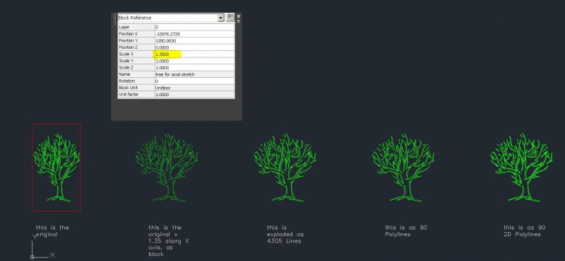 SCALE different in x and y direction - AutoCAD 2D Drafting, Object ...