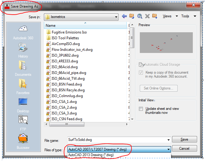 Editing in older version of autocad.. - AutoCAD General - AutoCAD Forums
