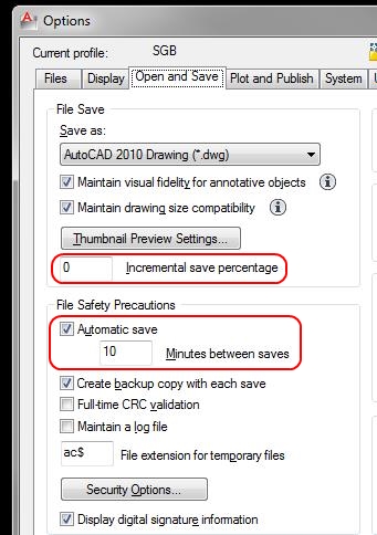 Panic! Closed drawing without saving - AutoCAD General - AutoCAD Forums
