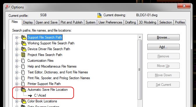 Panic! Closed drawing without saving - AutoCAD General - AutoCAD Forums
