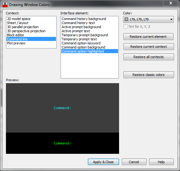 change the colour of my cursor - AutoCAD General - AutoCAD Forums