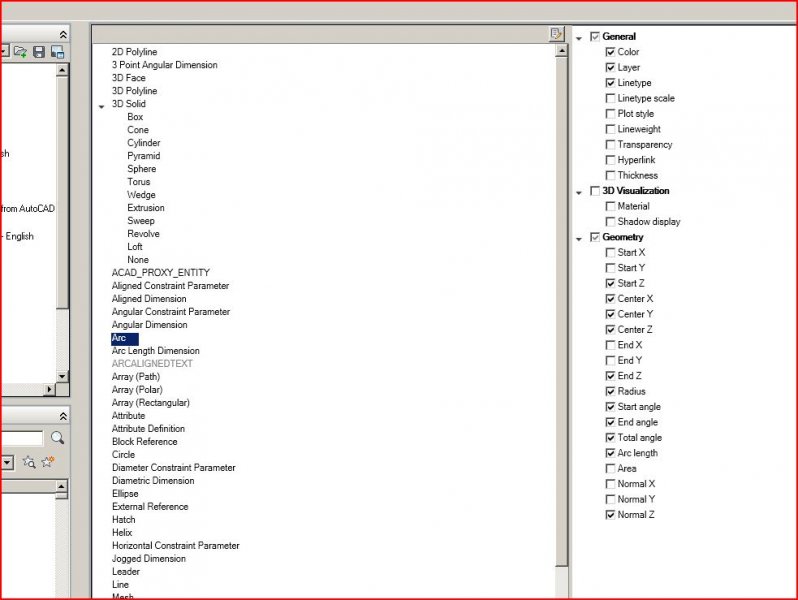 My Quick object properties didn't show the the lineweight - AutoCAD 2D ...