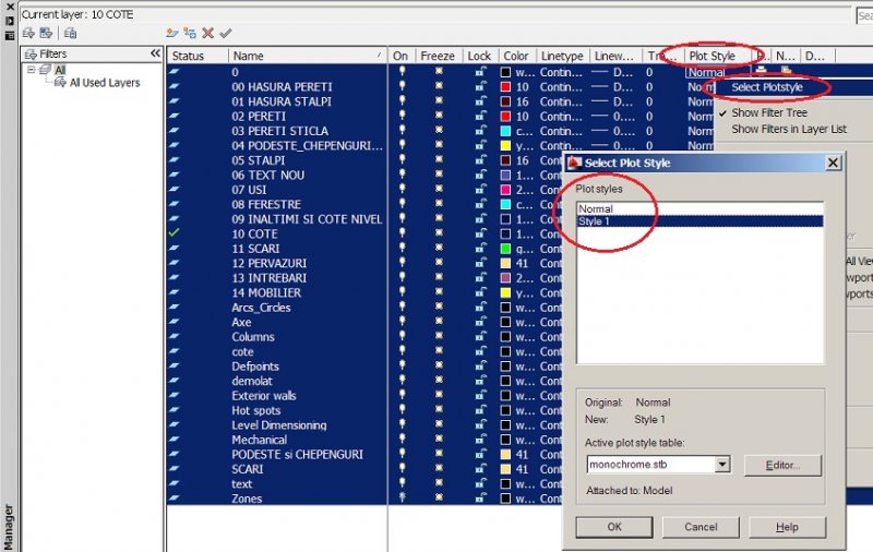 monochrome printing does not work - AutoCAD Drawing ...