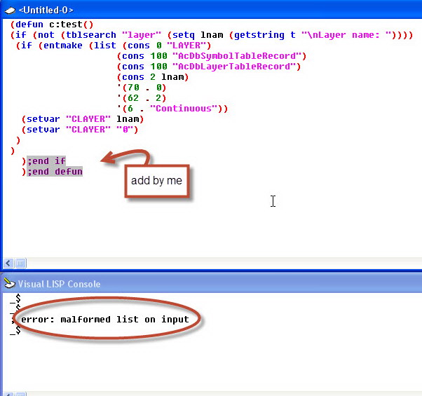Problem in IF function - AutoLISP, Visual LISP & DCL - AutoCAD Forums