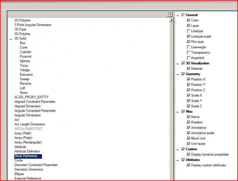 Block Properties Date Modified AutoCAD Drawing Management & Output