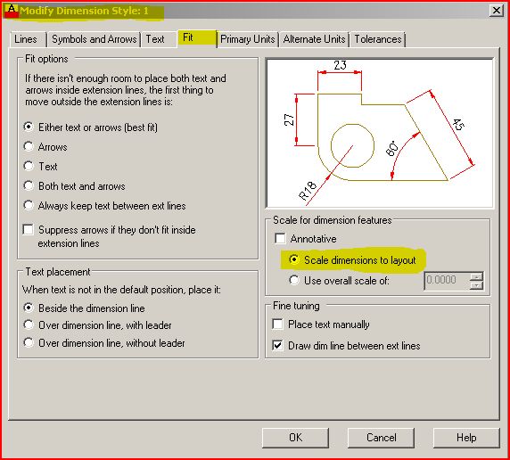 Autocad Dimension Scale Wrong - Download Autocad