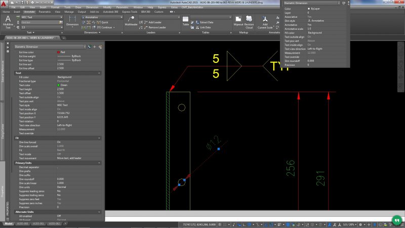 text outside/inside align - AutoCAD 2D Drafting, Object Properties ...
