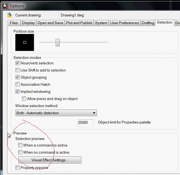 how to get rid of the highlight when i roll over a border AutoCAD 2D