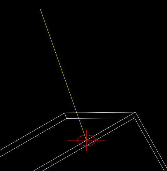 I Want to create a line and perpendicullar and aligned it an into nod ...