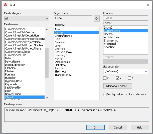 fieild reading block ucs rather that world ucs - The CUI, Hatches ...