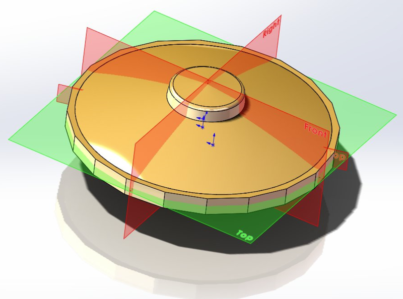 How to h ide planes and shadow in ver 20919