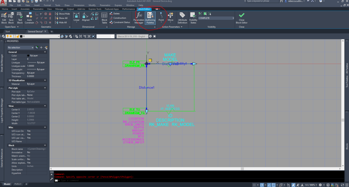 Block Authoring Palette has DISAPPEARED! - AutoCAD Bugs, Error ...