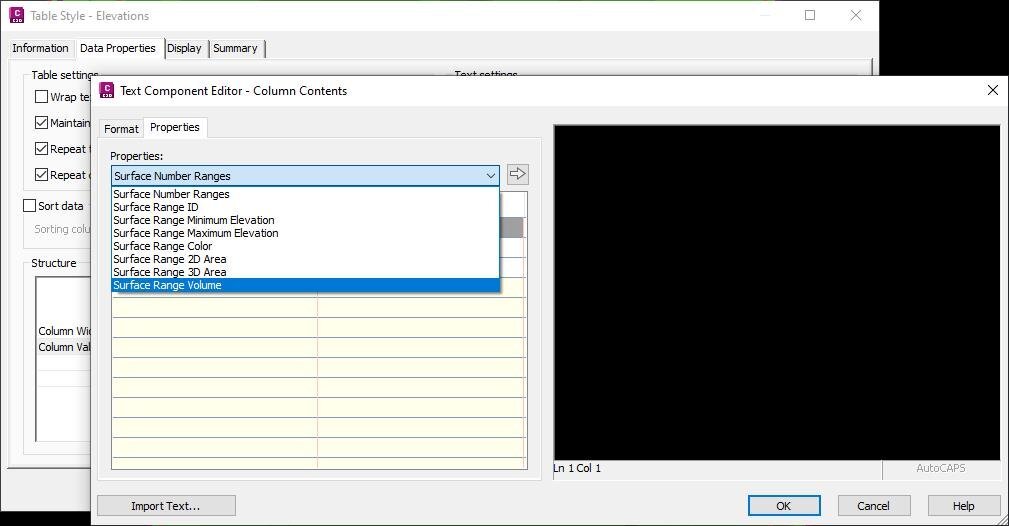 Text Component Editor Add Z Value Civil 3D LDD AutoCAD Forums