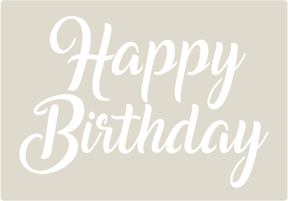 Happy Birthday stencil. - AutoCAD 3D Modelling & Rendering - AutoCAD Forums