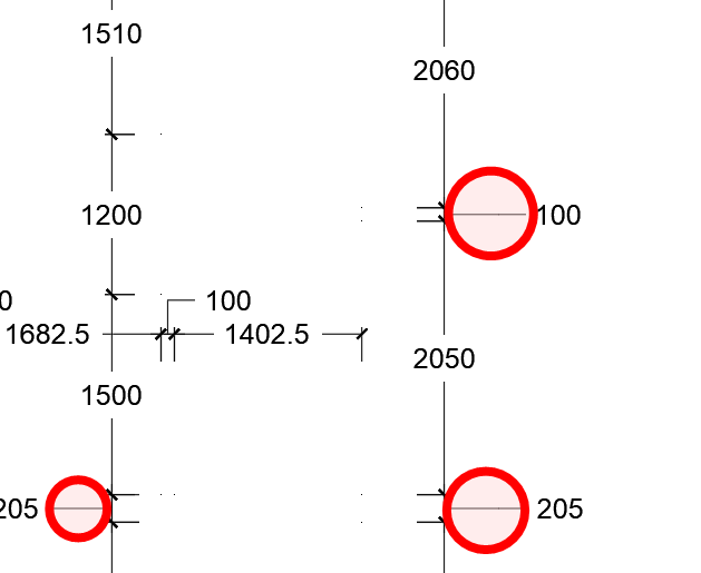 Dimension extension line length - AutoCAD 2D Drafting, Object ...