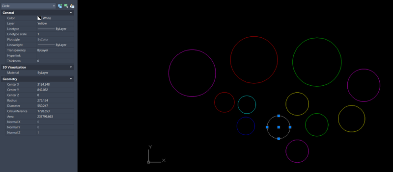 Getting all elements layers present in model space and extracting ...