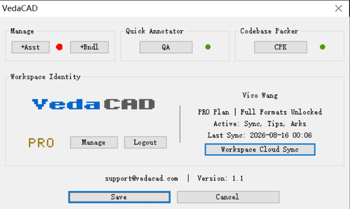 More information about "VedaCAD"
