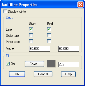 Multiline Properties Dialogue Box